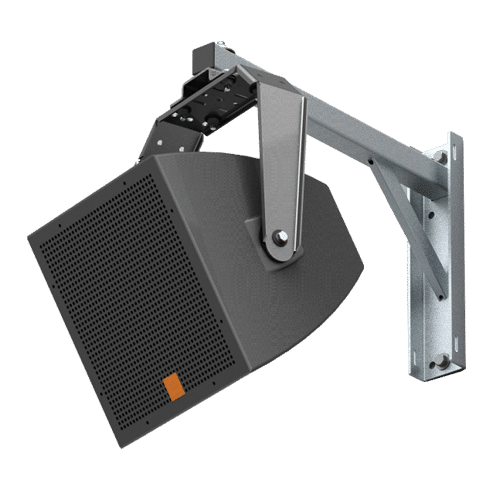 FPIGSHS Heavy-Duty Speaker Wall Bracket, Wall-Mounted Speaker Stands, Black
