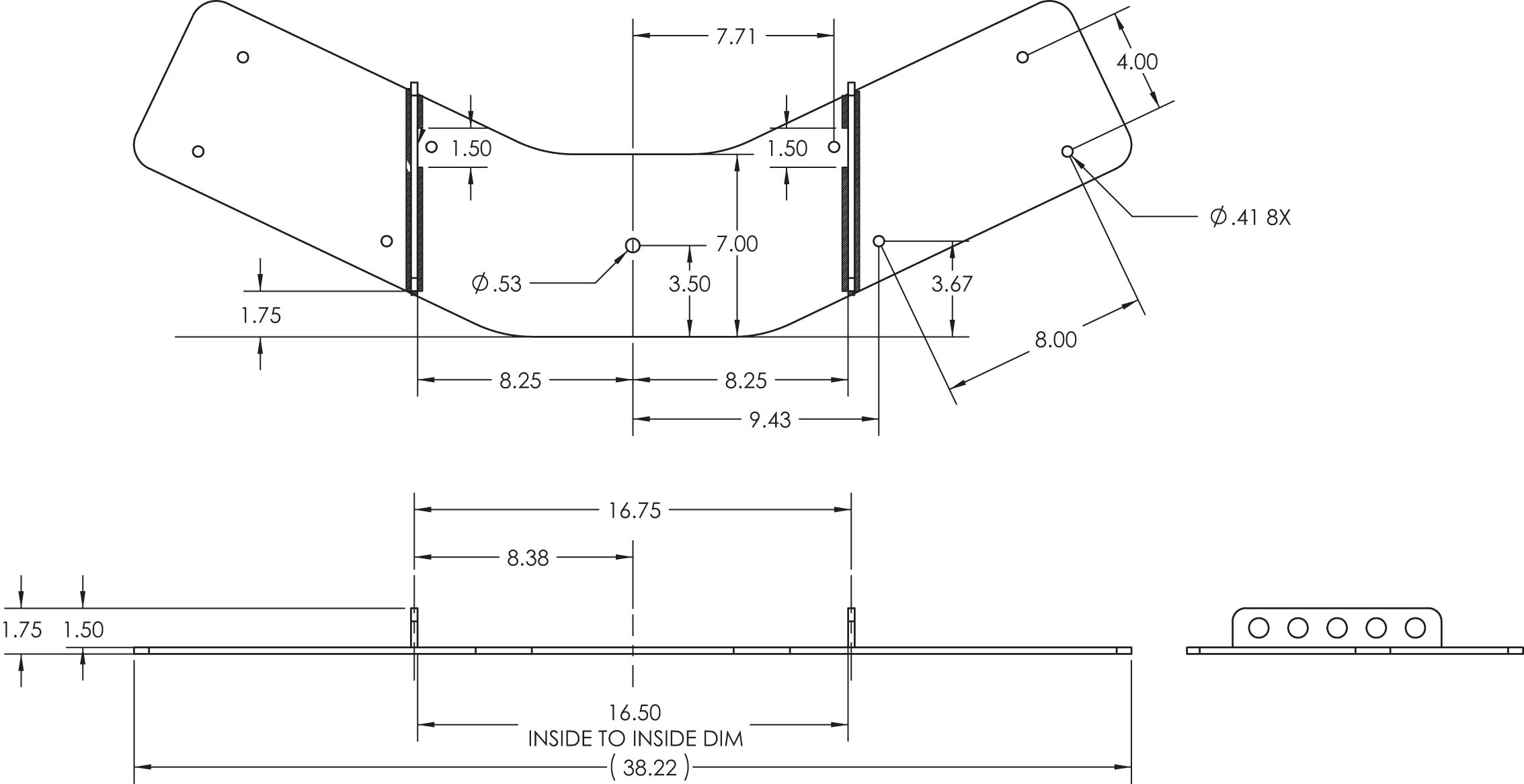 FP-SX500-2X1-Drawing
