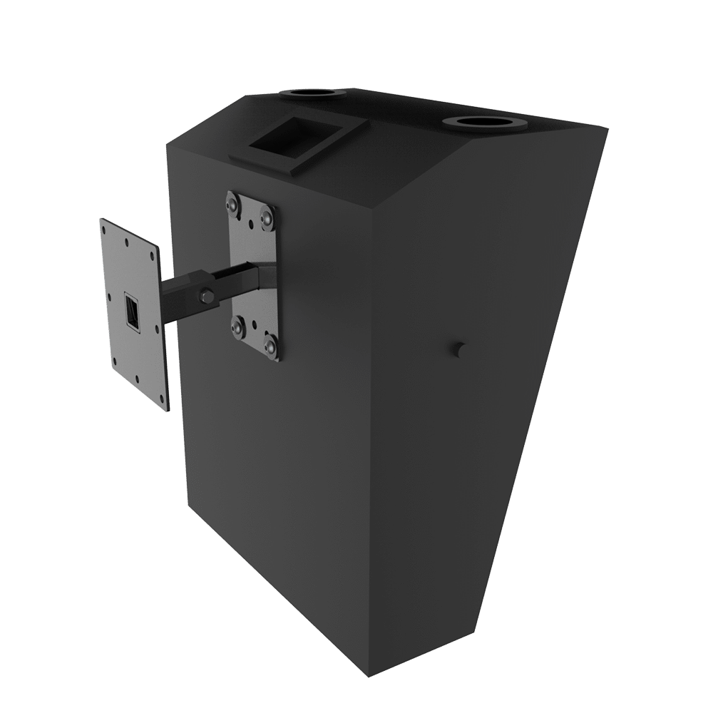 WM-0-15-6060lb Rear Extendable Speaker Mount | Adaptive 