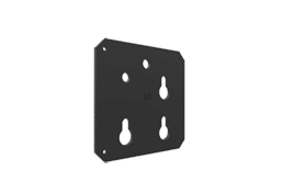 LED Ground Support Tile Adapter Black