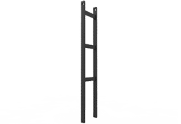 LED Ground Support Ladder Black